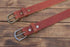 1.25" Full Grain Chestnut Leather Belt